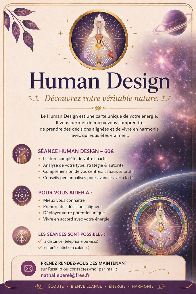 illustration ✨ Découvrez votre véritable nature avec le Human Design