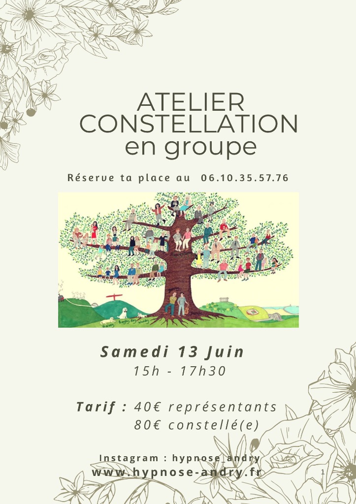 illustration CONSTELLATION FAMILIALE ET SYSTEMIQUE EN GROUPE