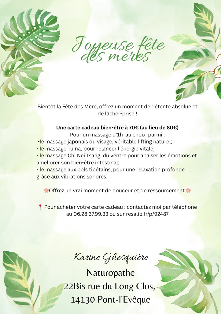 illustration Offrez une Carte-cadeau pour la fête des Mères !