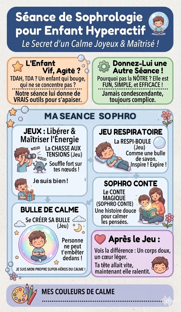illustration Séance enfant hyperactif