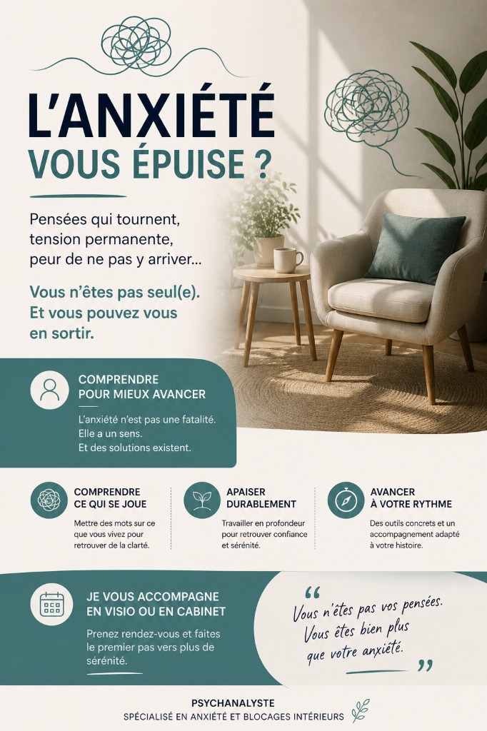 illustration 🧠 Pourquoi votre anxiété revient toujours ?