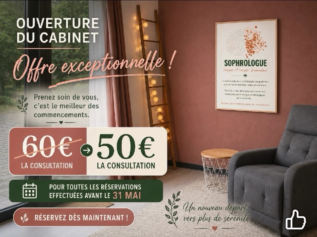 illustration 10€ de remise pour un rendez-vous au mois de mai 2026