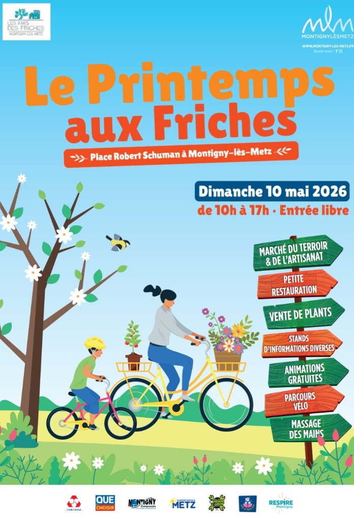 illustration Le printemps aux Friches