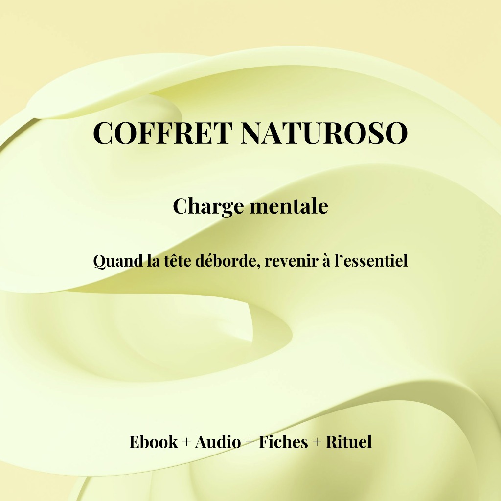 illustration Coffret naturoso - Charhe mentale