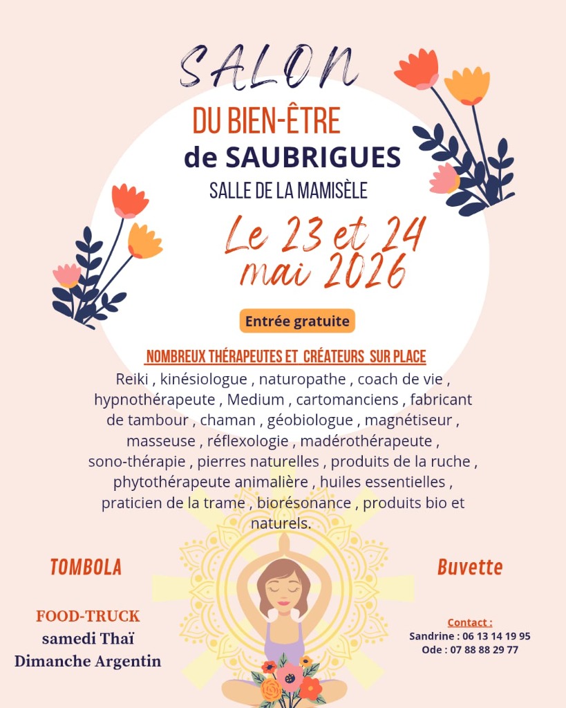 illustration Salon du bien-être à Saubrigues 23/24 mai