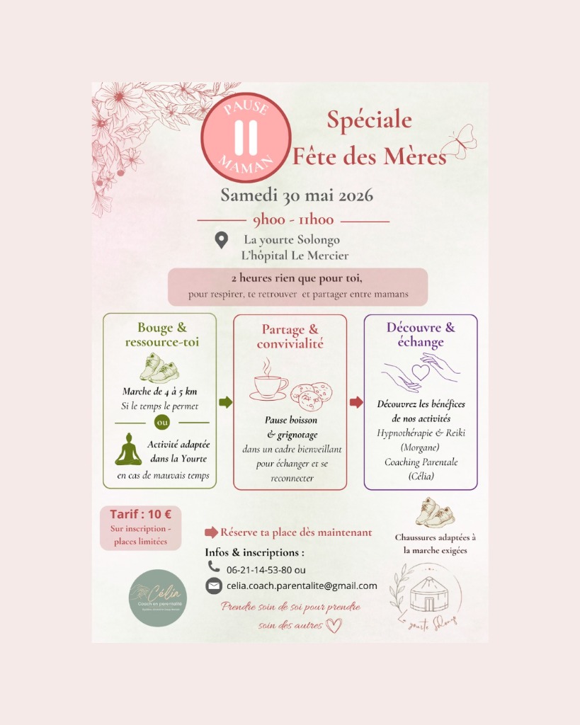 illustration Pause maman - spéciale fête des mères