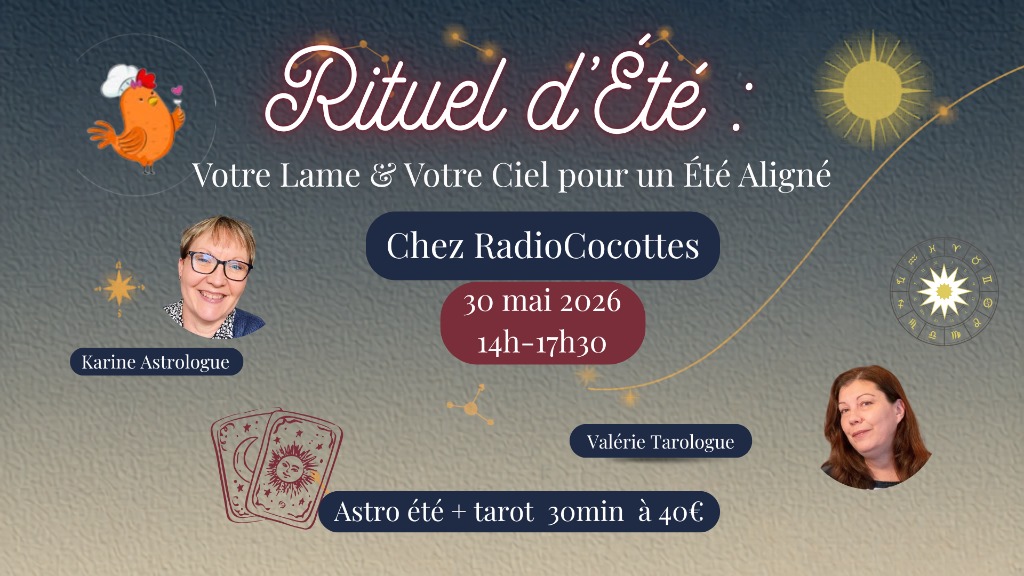 illustration ☀️ RITUEL D’ÉTÉ : VOTRE LAME & VOTRE CIEL POUR UN ÉTÉ ALIGNÉ ☀️