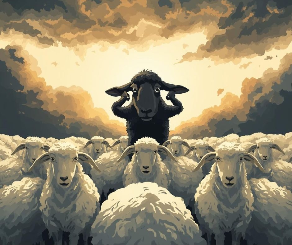 illustration Le “mouton noir” : quand une transition intérieure devient un appel à soi