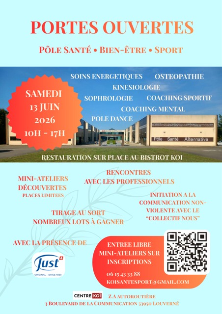 illustration Portes Ouvertes pôle Santé & Sport & Bien-être Louverné 53