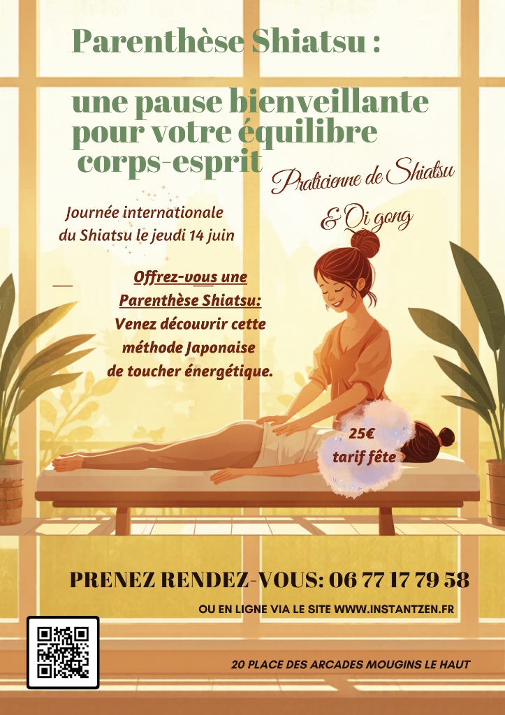 illustration Fête du Shiatsu
