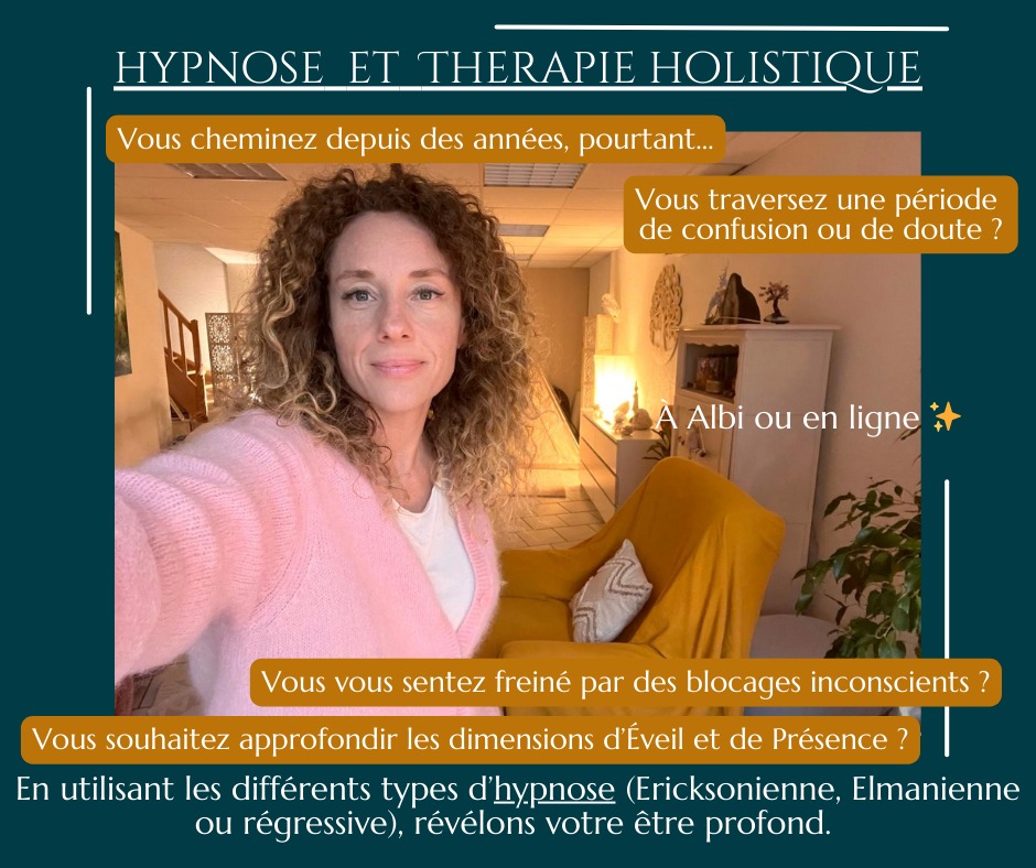 illustration Hypnose Ericksonienne, profonde, régressive ou spirituelle - Sur Albi et en Visio -