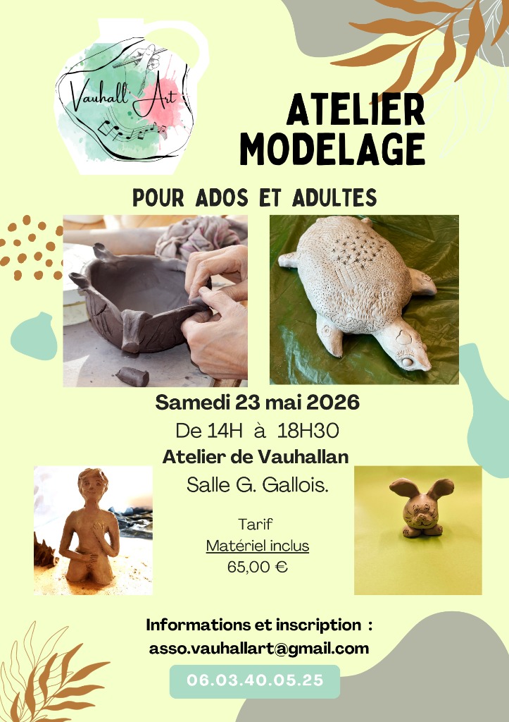 illustration Modelage pour Ados et Adultes
