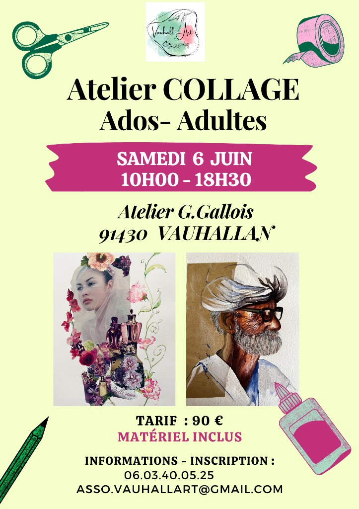 illustration Collages Ados et Adultes