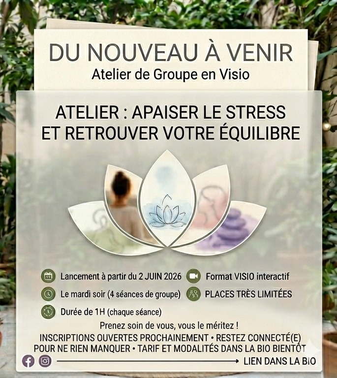 illustration DU NOUVEAU A VENIR Atelier de groupe en Visio