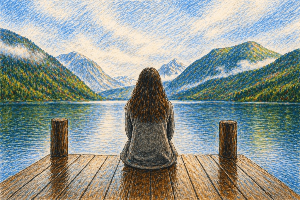 illustration La solitude