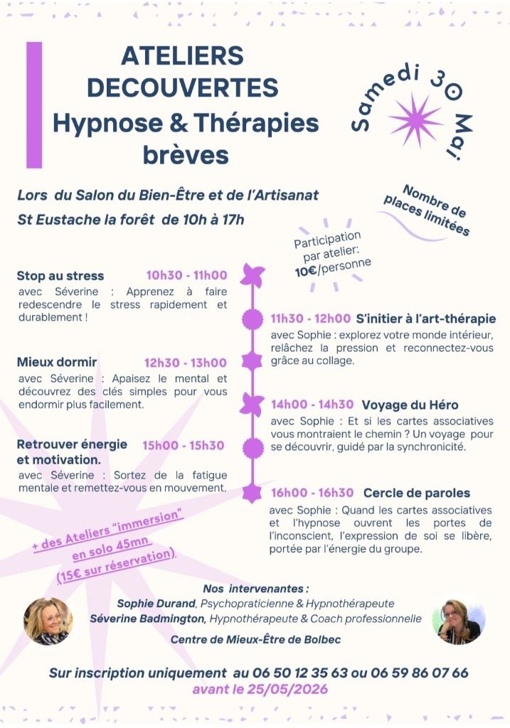 illustration Découvrez l'hypnose et les therapies brèves