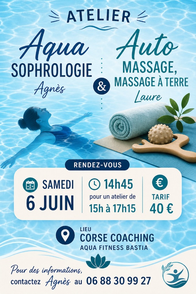 illustration 🌊 Événement Bien-être : Atelier "Terre & Mer" à Bastia 🐚