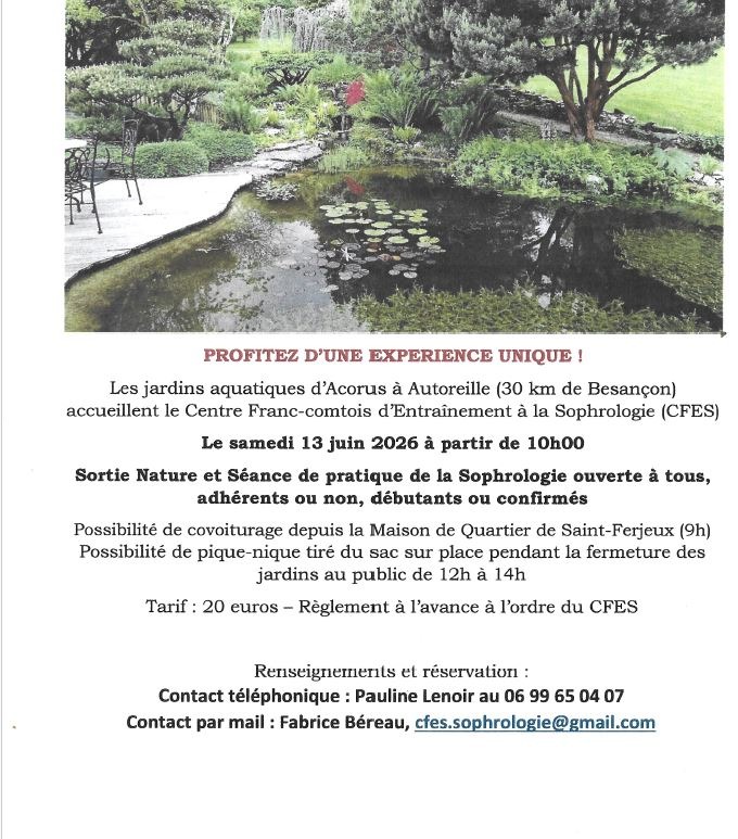 illustration SORTIE DETENTE ET SOPHROLOGIE