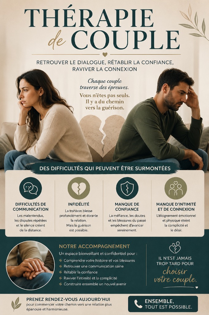illustration La thérapie de couple