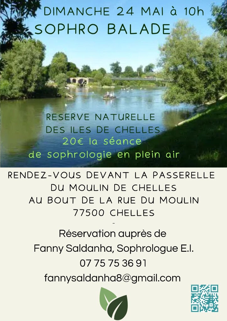 illustration 🌿 Sophro-balade – Réserve naturelle des îles de Chelles (77) 🌿