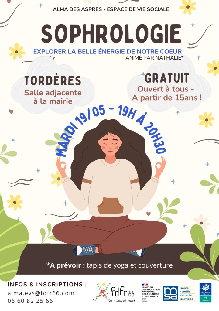illustration ATELIER DE SOPHROLOGIE dans les aspres