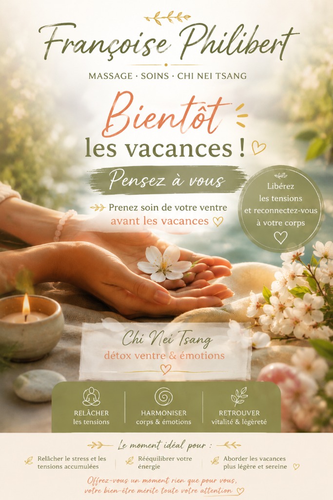 illustration Prendre soin de soi avant les Vacances.