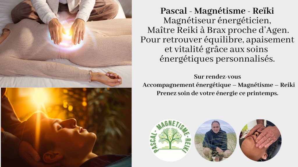 illustration Reiki et magnétisme au service de votre lumière intérieure