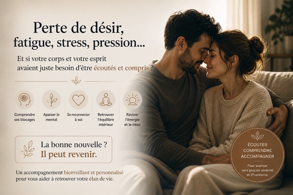 illustration La perte de désir : ce que votre corps essaie de vous dire