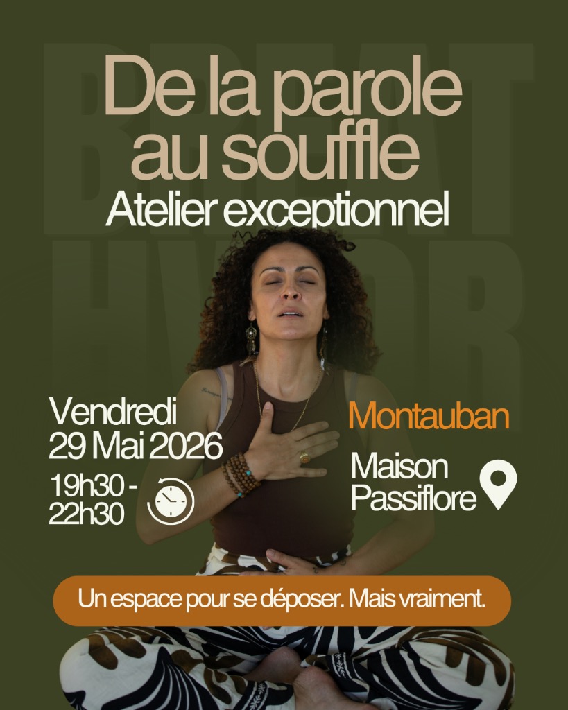 illustration Atelier Breathwork " De la parole au souffle "