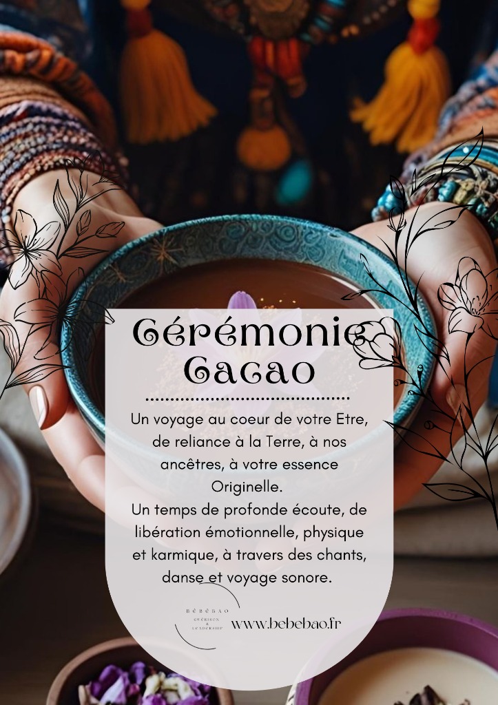 illustration Cérémonie Cacao et Rose - 20 Juin en forêt