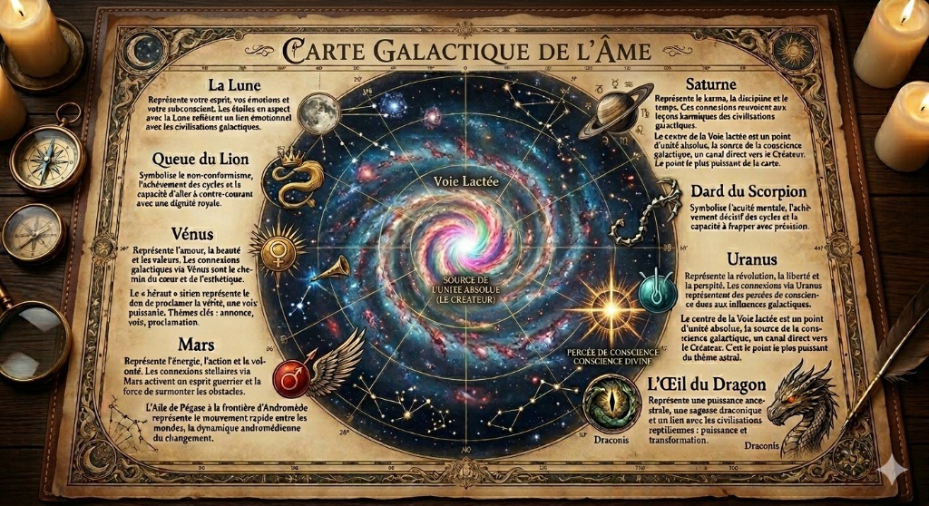 illustration De quelle GALAXY vient ton Âme