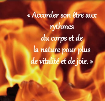 illustration Se préparer à la saison énergétique de l'ETE en lien avec le Coeur et le Feu