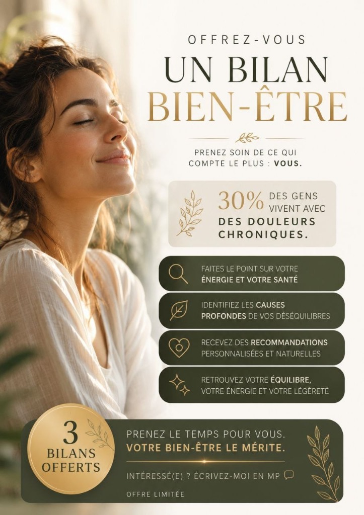 illustration Réservez votre Bilan Bien Etre