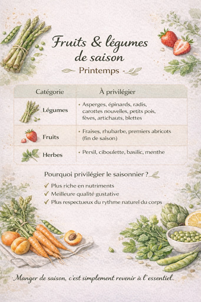 illustration Manger de saison : un réflexe simple pour soutenir sa santé