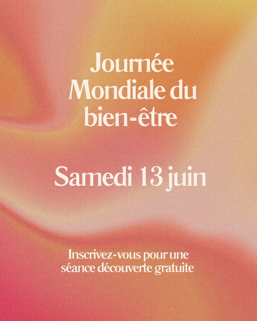 illustration Journée Mondiale du bien-être le samedi 13 juin 2026