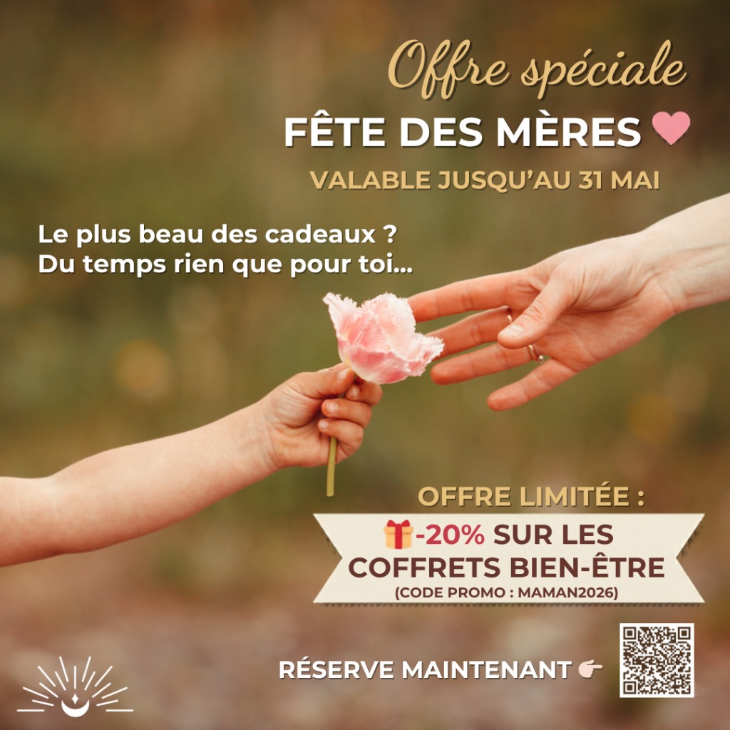 illustration Promo Fête des mères : 20% sur les coffrets bien-être