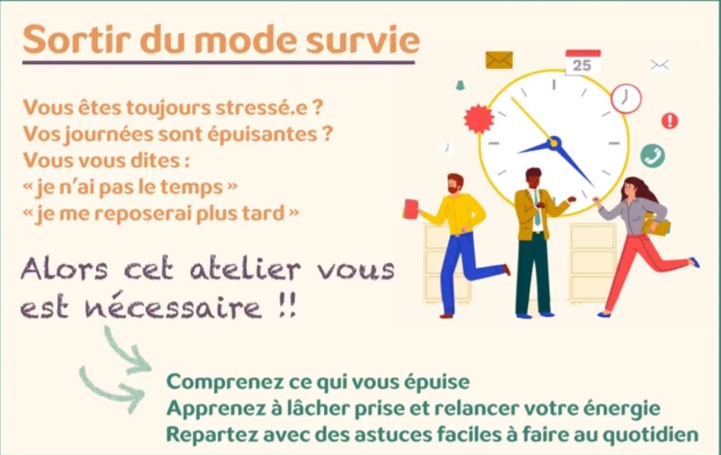 illustration Focus EssentieL : Sortir du mode survie le 6 juin à 10h30