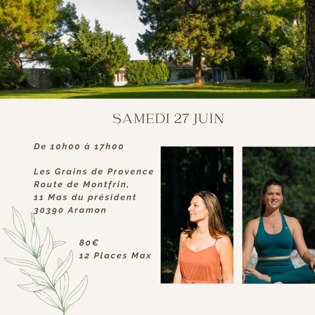 illustration Summer Vibes - Journée Yoga & Bien-être