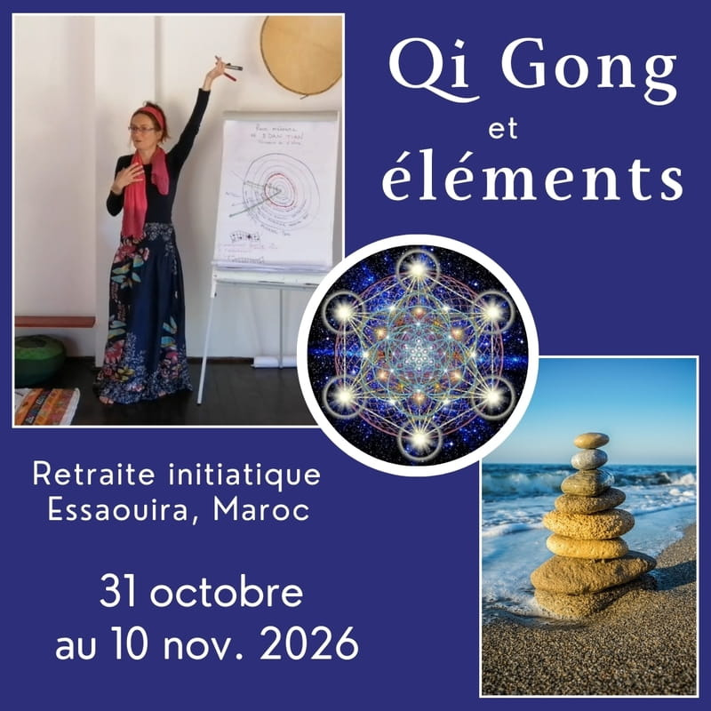illustration Retraite initiatique à Douar Noujoum, Essaouira, Maroc, 31 octobre au 10 novembre 2026