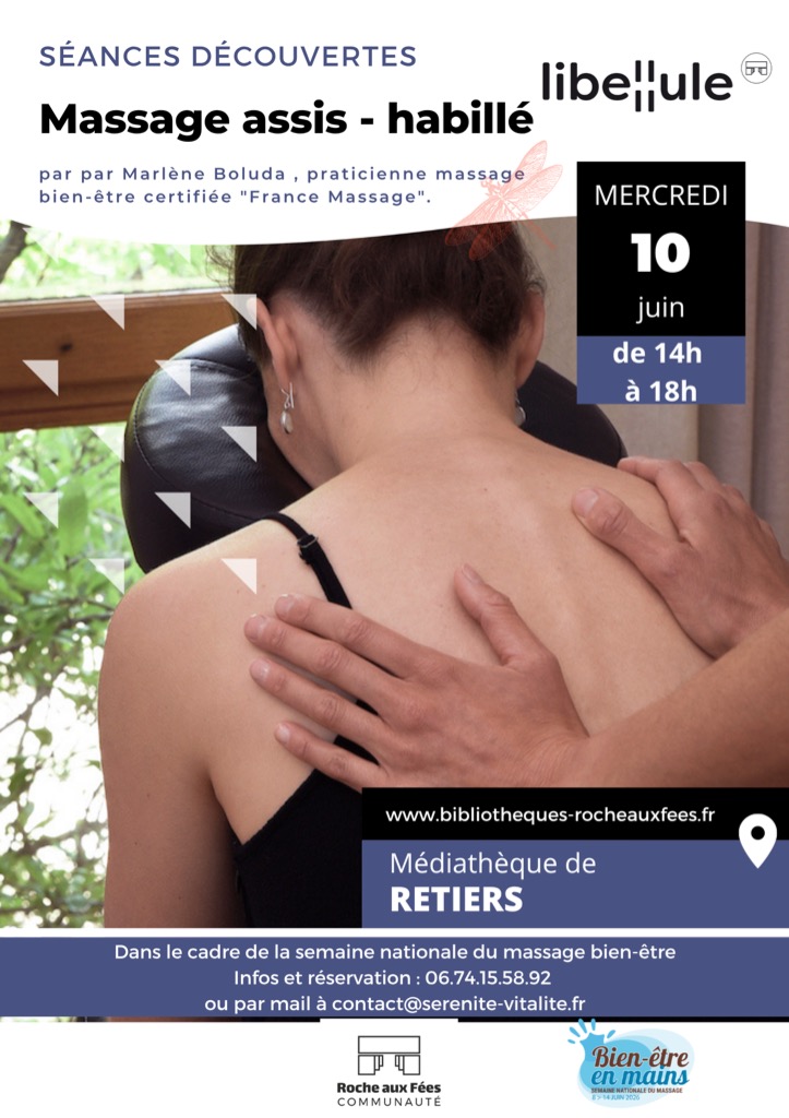 illustration Séance découverte massage assis