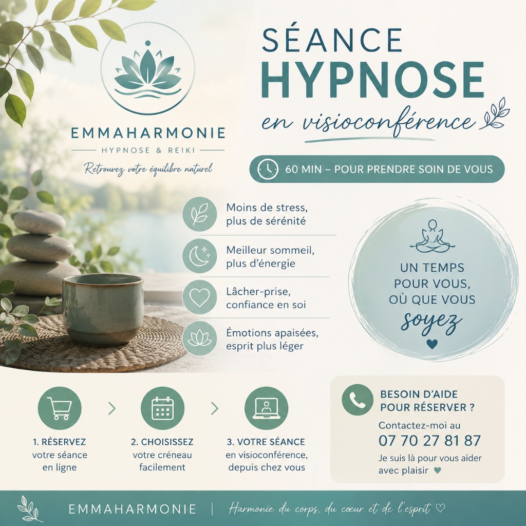 illustration 🌿 Hypnose en visioconférence – partout en France