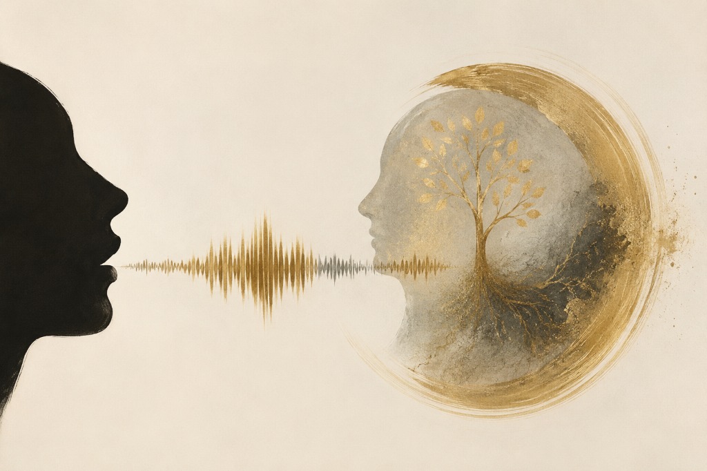 illustration Trouver votre voix - Posture et transformations