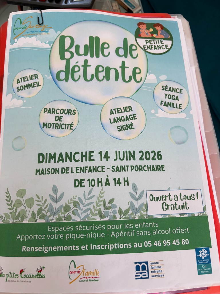 illustration Bulle détente