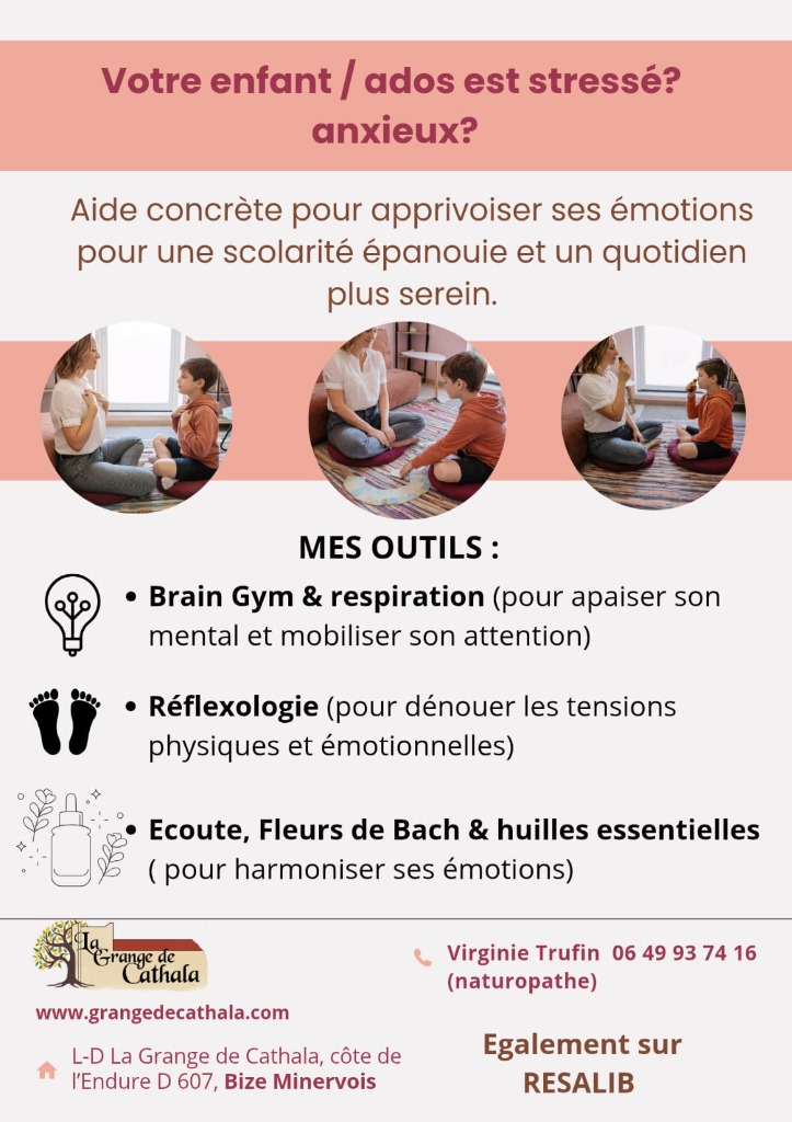 illustration Votre enfant / adolescent est stressé? anxieux?