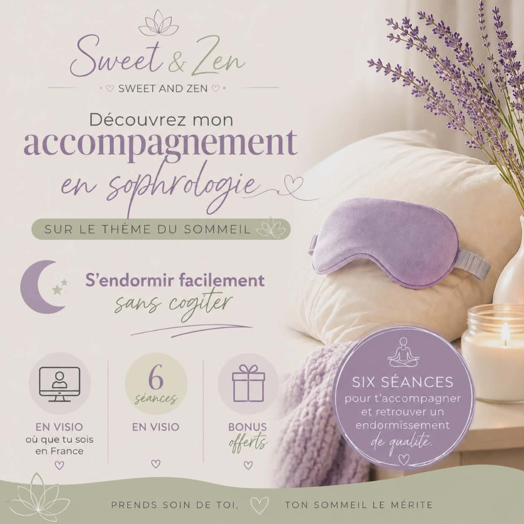 illustration Sophrologie en VISIO - Thème le sommeil