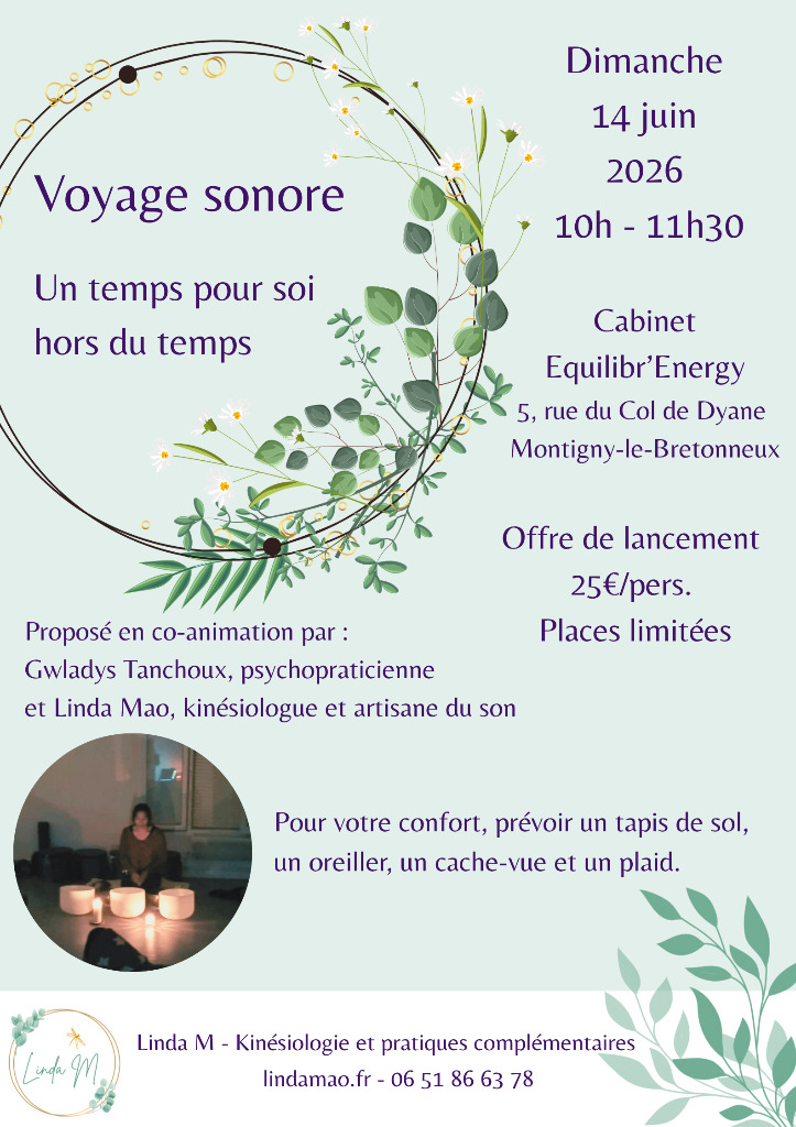 illustration Voyage Sonore - Un temps pour soi hors du temps