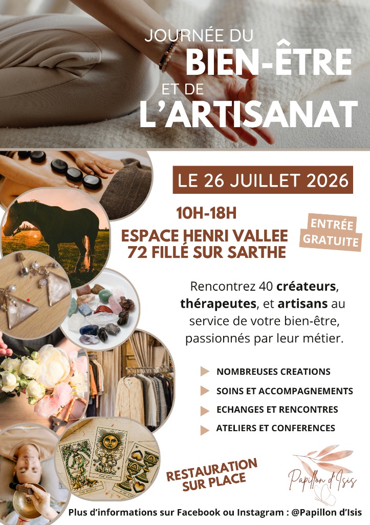 illustration Journée du Bien-Être et de l’Artisanat de Fillé sur Sarthe