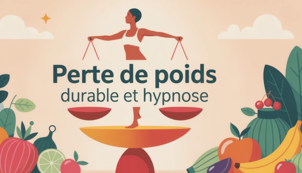 illustration Gestion du poids et Hypnose ✨