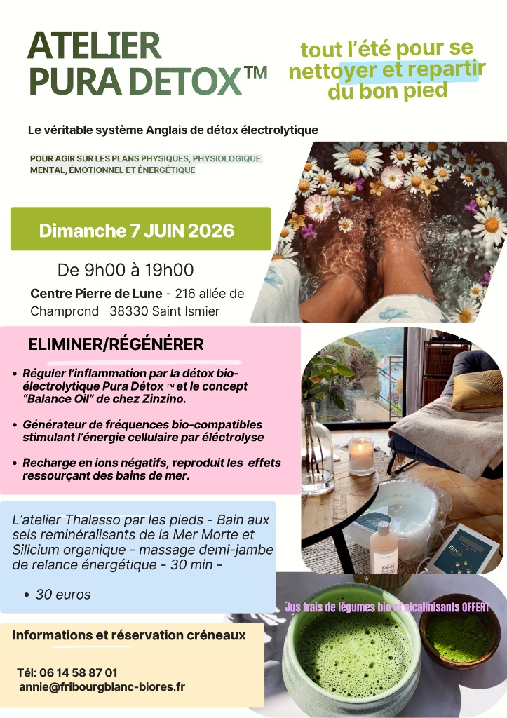 illustration Atelier PURA DETOX
