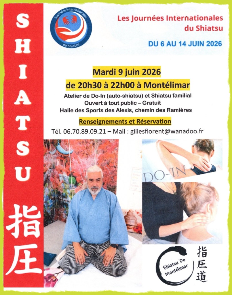 illustration Shiatsu familial et Do-In